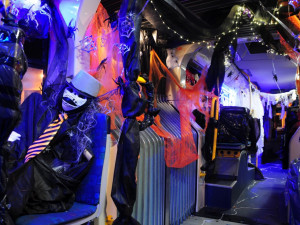 Halloweenský autobus