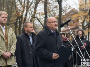 Odhalení sochy Přemysla Otakara II.