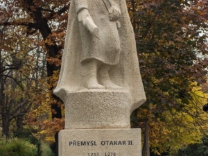 Odhalení sochy Přemysla Otakara II.