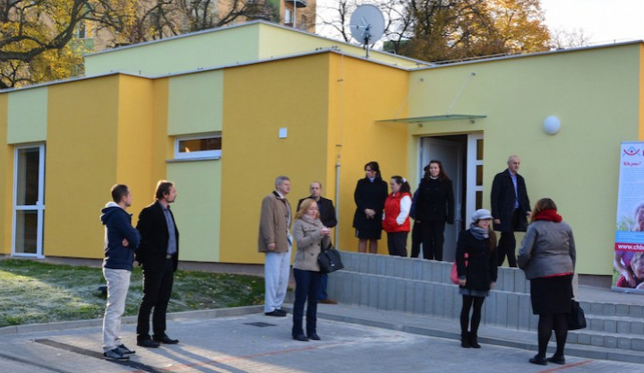 Jeden ze dvou domů s chráněným bydlením v Jindřichově Hradci