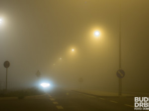 FOTO: Mlha pohltila České Budějovice