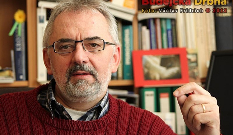 Současný rektor Libor Grubhoffer