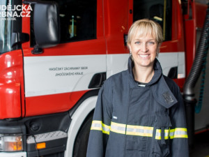 Od teorie k praxi. Tisková mluvčí hasičů už ví, jaké to je zachránit život