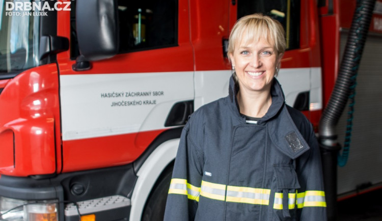 Tisková mluvčí hasičů Vendula Matějů