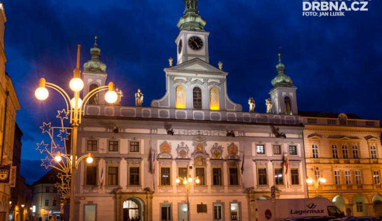 Náměstí Přemysla Otakara II. - radnice