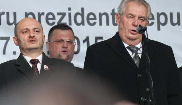 Prezident Zeman na Albertově