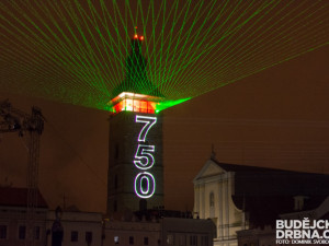 Oslavy 750 let jsou minulostí, vše zakončila show Magické Budějovice