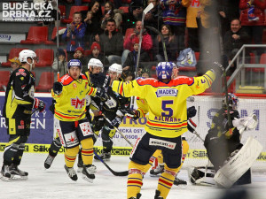 Ve 4. minutě vedli motoráci 2:0. O další trefu Jihočechů se postaral Radek Prokeš