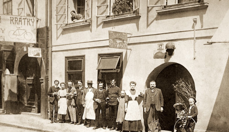 Hostinec U Kapra - rok 1906