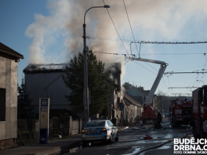 Požár rodinného domu