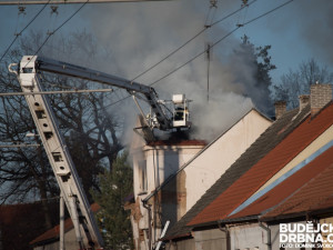 Požár rodinného domu