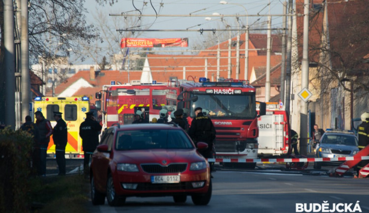 Zásah bezprostředně po výbuchu