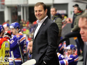 Sportovní ředitel a asistent trenéra Radek Bělohlav měl důvod k úsměvu
