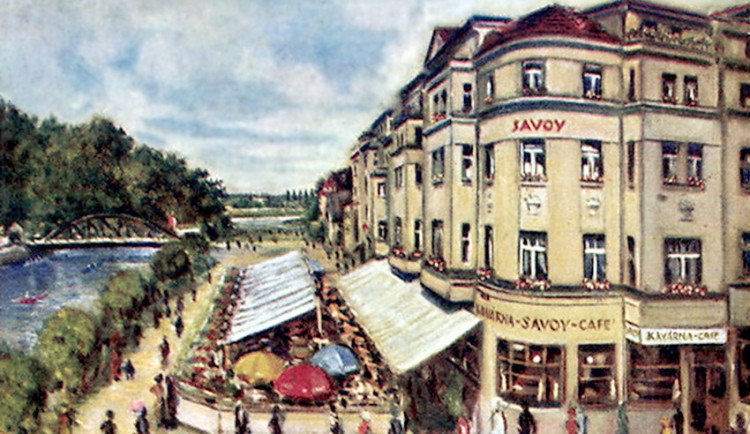 Alkohol v malých dávkách je neškodný v jakémkoliv množství, řekl Miloš Kopecký v kavárně Savoy