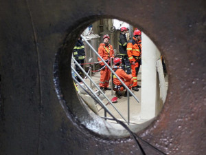 Záchranné práce na Lipně