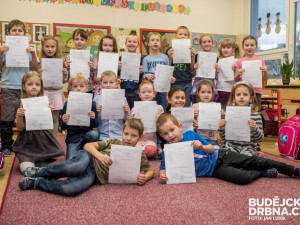 Předávání pololetních vysvědčení