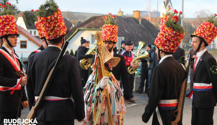 Masopust v Černé v Pošumaví