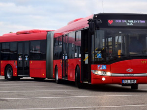 Pošlete svůj valentýnský vzkaz trolejbusem