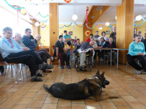 Návštěva policistů v domě Sociální pohoda