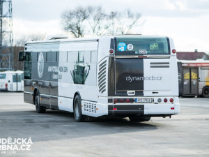 Nový polep autobusu MHD