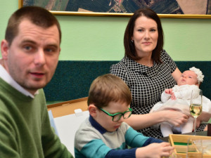 Manželé Tomšovicovi s dětmi