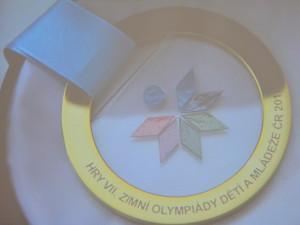 Setkání s mladými olympioniky - medaile