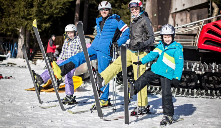 Noční mrazy pomáhají dobrým lyžařským podmínkám v jižních Čechách