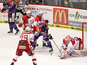 Jakub Babka dorážel ve druhé třetině jen do náruče Hyláka