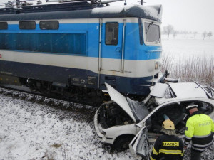 Sníh na jihu Čech navýšil počet dopravních nehod