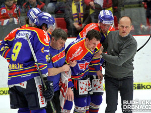 Pro ostřeseného Michala Chovana zápas v první třetině skončil