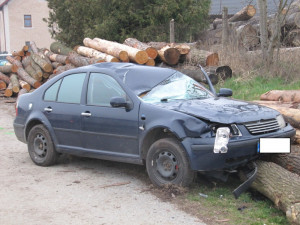 U obce Rodvínov nepřežil střet s autem chodec