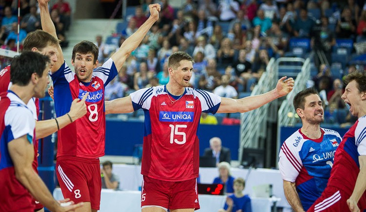 Radost českých volejbalistů