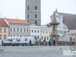 Čištění Samsonovy kašny