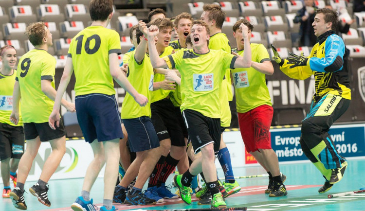 Hráči Střední průmyslové školy v Táboře