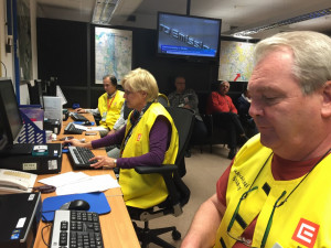 Do cvičení se zapojili i vybraní členové havarijného štábu