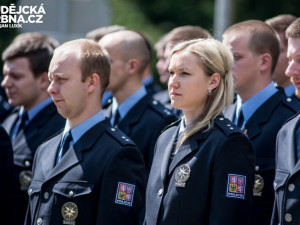 Uvedení nových příslušníků policie do služby