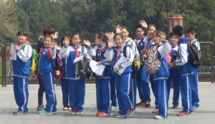 Žáci Junior middle school