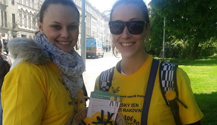 Lidé ve středu mohou koupí žluté kytičky přispět na nádorovou prevenci