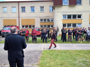 Krajská hasičská soutěž v lezení na umělé stěně