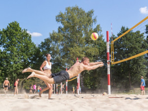 Sportovně relaxační areál v Hluboké nad Vltavou