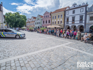 Obyvatelé Třeboně čekají na Miloše Zemana