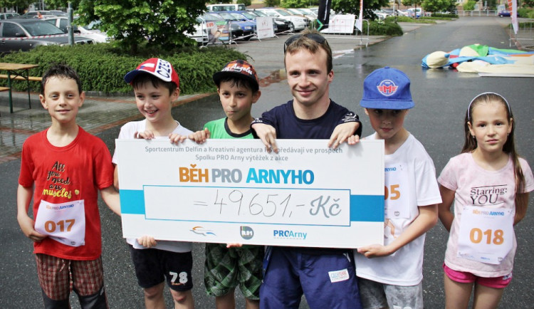 Budějčáci vyběhali se Sportcentrem Delfín Arnymu 55 tisíc korun!