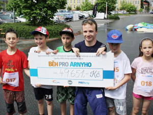 Budějčáci vyběhali se Sportcentrem Delfín Arnymu 55 tisíc korun!