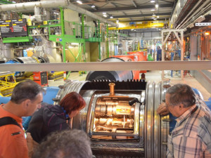 Studenti na návštěvě v CERNu