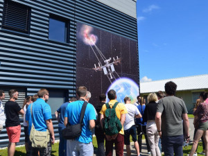 Cesta do CERNu nadchla nejen studenty VŠTE. Byla přípravou na zářijovou výstavu