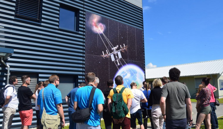 Studenti na návštěvě v CERNu