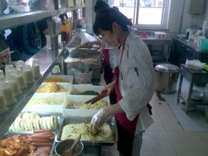 Příprava jídel - menza