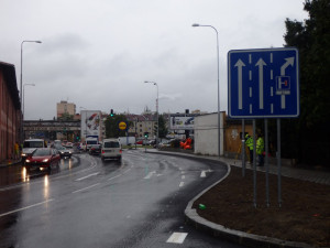 Křižovatka ulic Mánesova a Boženy Němcové