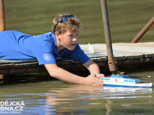 Borovany hostily šampionát lodních modelářů