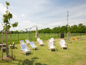 Dětský nafukovací park ve Sportovně relaxačním areálu Hluboká nad Vltavou